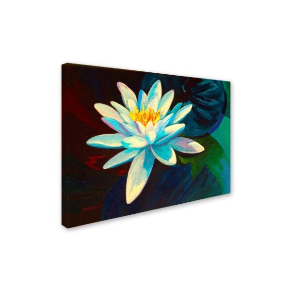 Marion Rose 'White Lily' Canvas Art,14x19